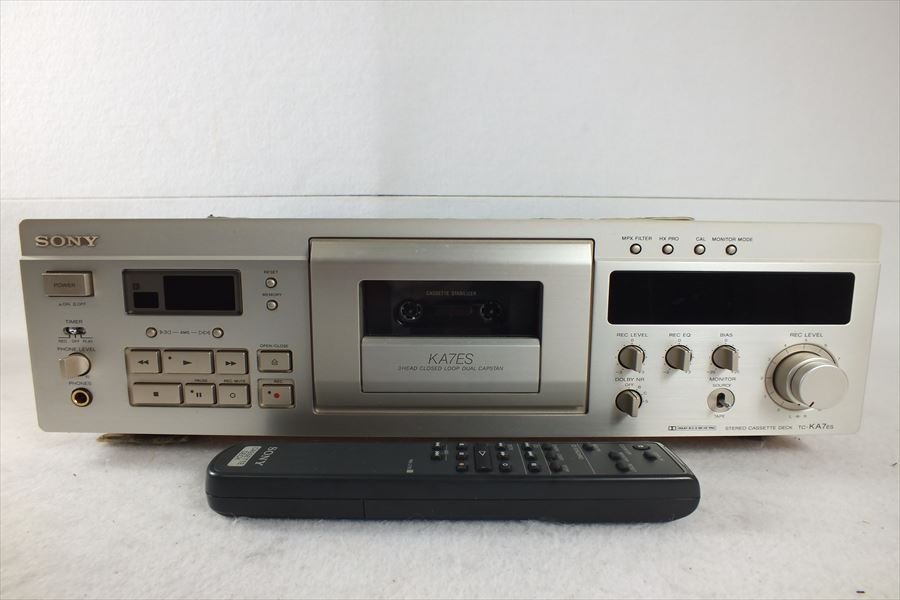 カセットデッキ SONY ソニー TC-KA7ES