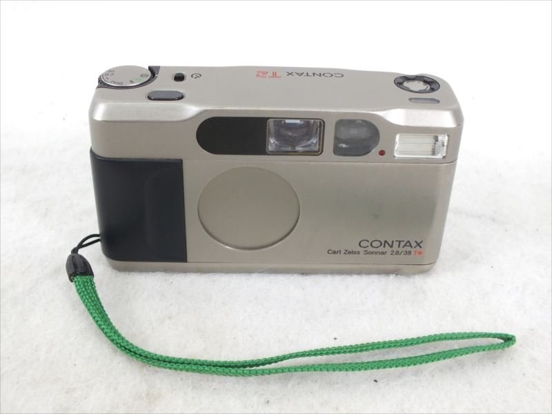 コンパクトカメラ CONTAX コンタックス T2 チタンシルバー