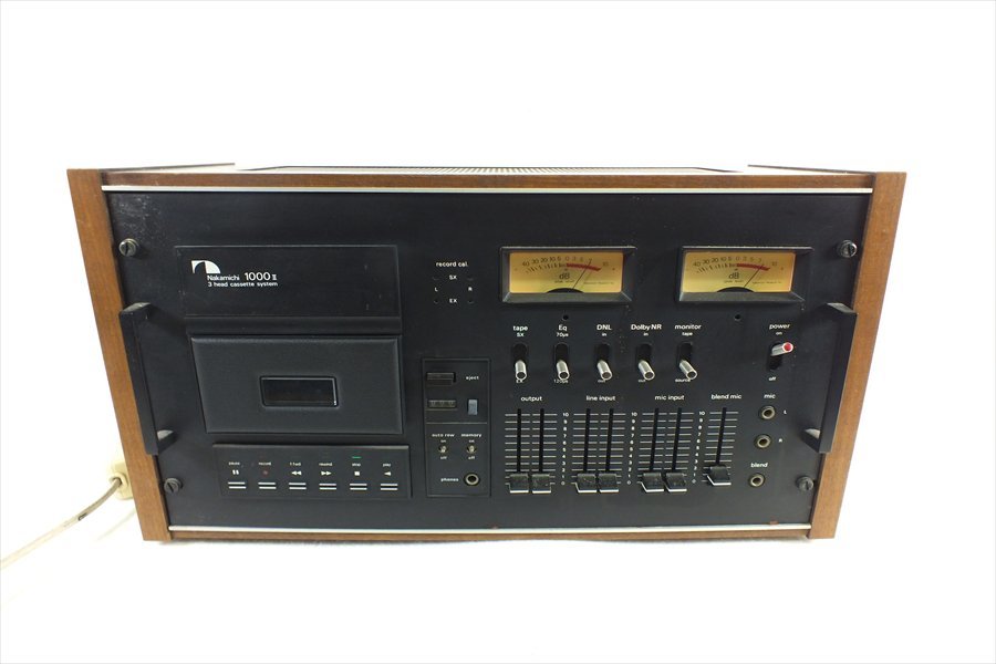  カセットデッキ Nakamichi ナカミチ 1000II