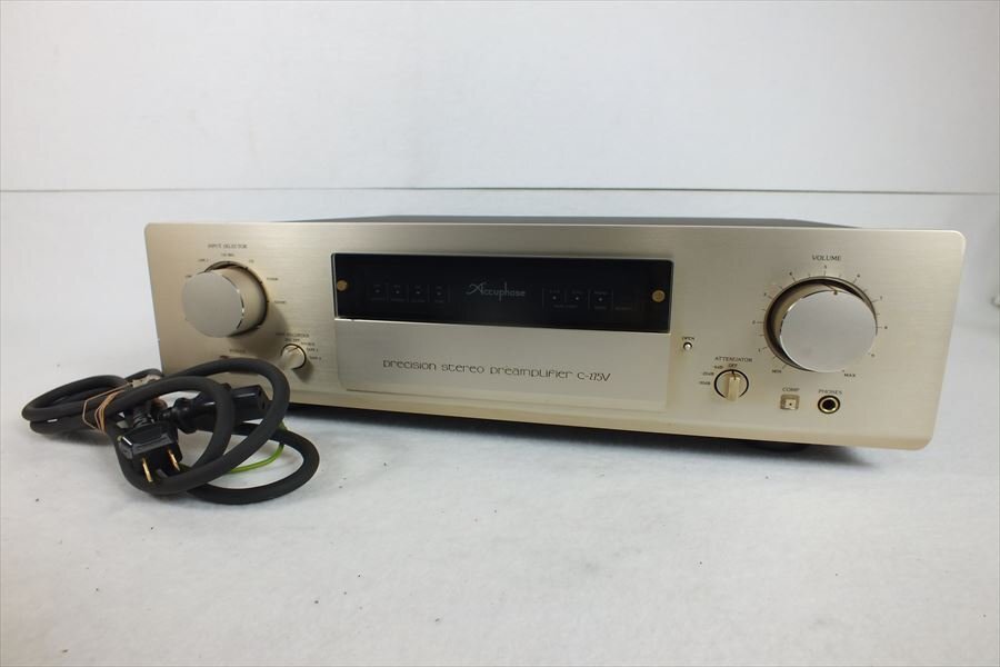 アンプ Accuphase アキュフェーズ C-275V