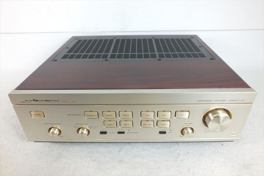 アンプ LUXMAN ラックスマン L-570