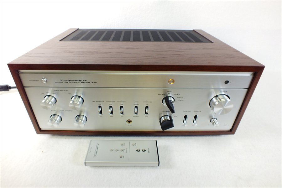  アンプ LUXMAN ラックスマン LX-380 2023年製