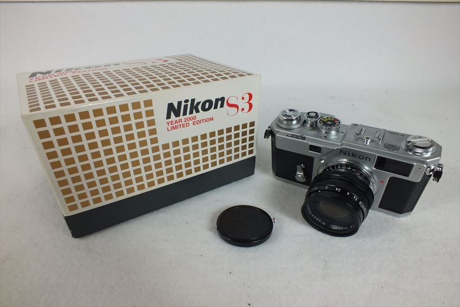  レンジファインダー Nikon ニコン S3 YEAR 2000 LIMITED EDITION  NIKKOR-S 1:1.4 50mm