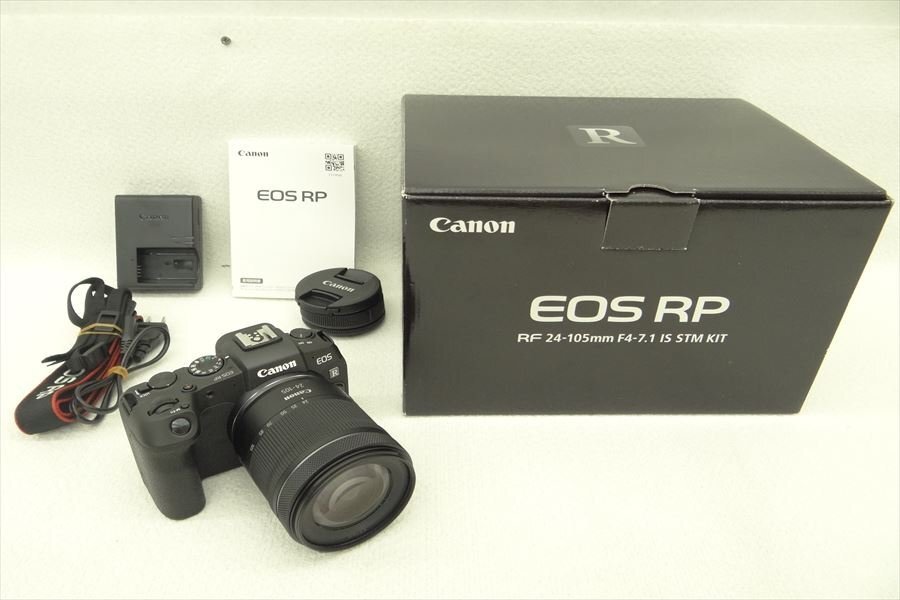 ミラーレス一眼レフ Canon キャノン EOS RP  RF 24-105mm F4-7.1 IS STM