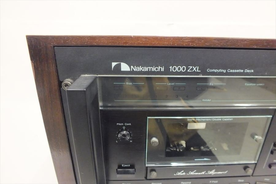 カセットデッキ Nakamichi ナカミチ 1000ZXL の買取実績