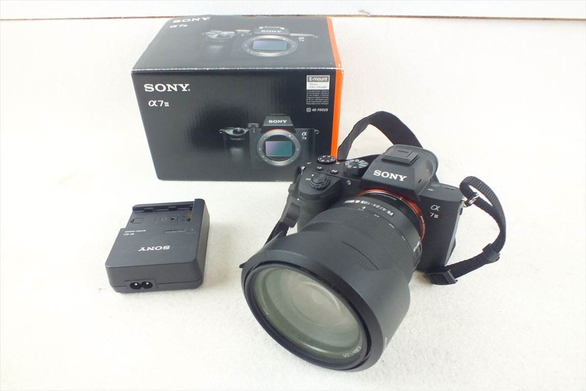 デジタル一眼レフ SONY ソニー α7III  FE 4/24-105 G OSS