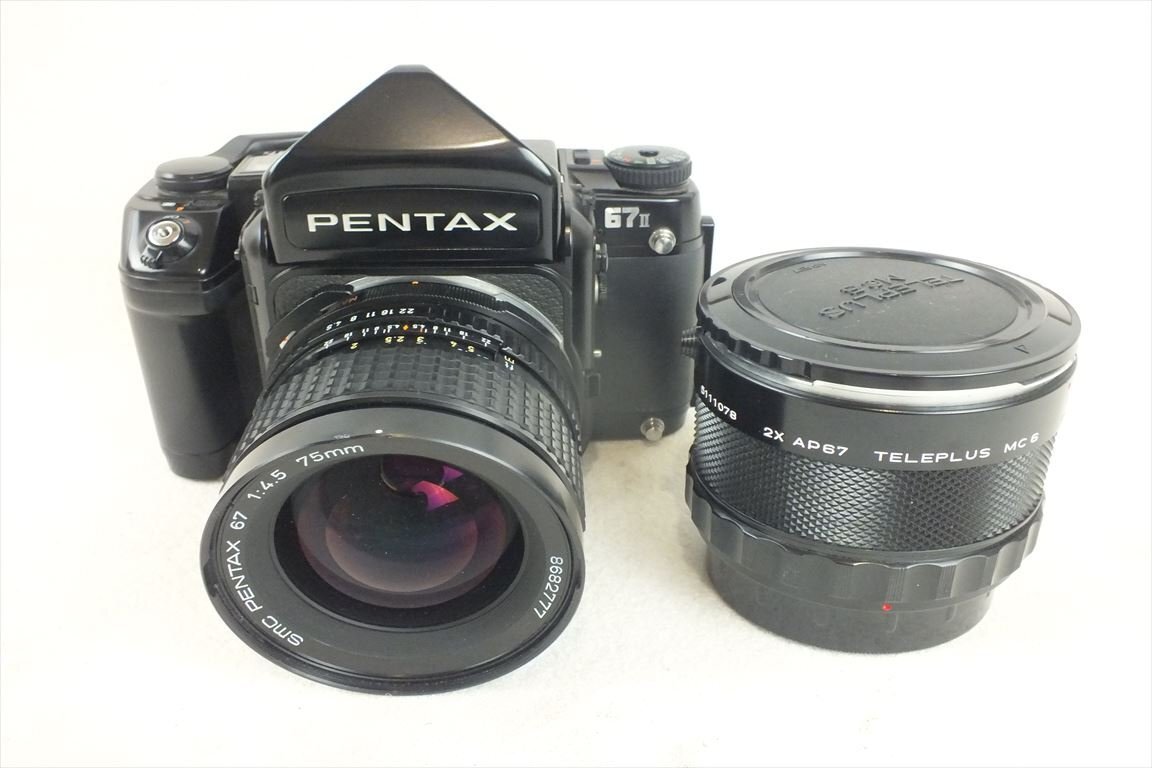 中判カメラ PENTAX ペンタックス 67II smc PENTAX 67 1:4.5 75mm の買取実績