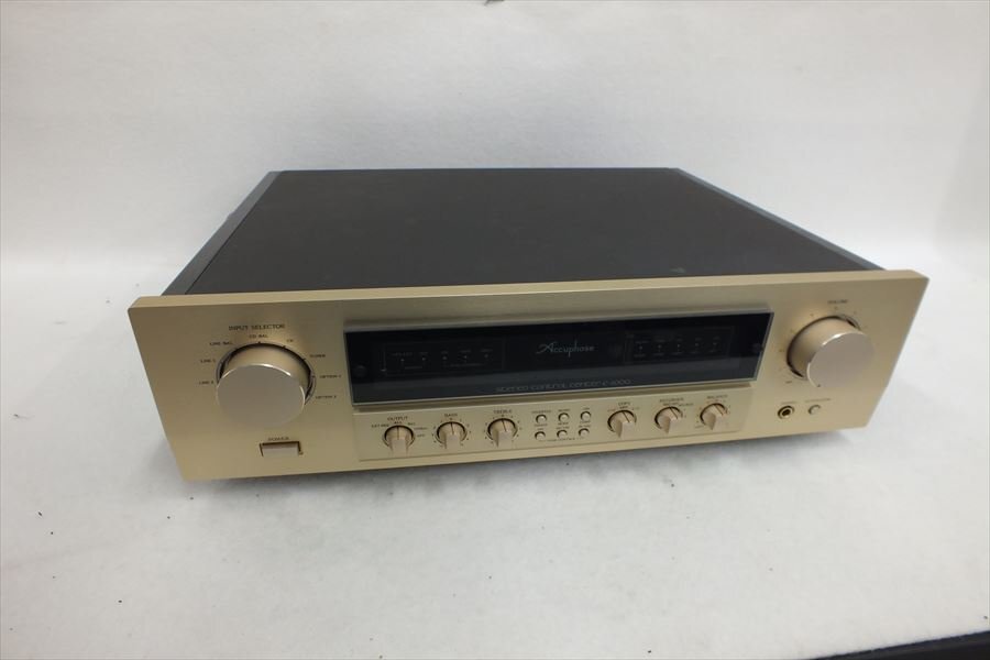 アンプ Accuphase アキュフェーズ C-2000