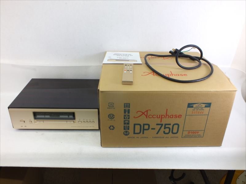 CDプレーヤー Accuphase アキュフェーズ DP-750