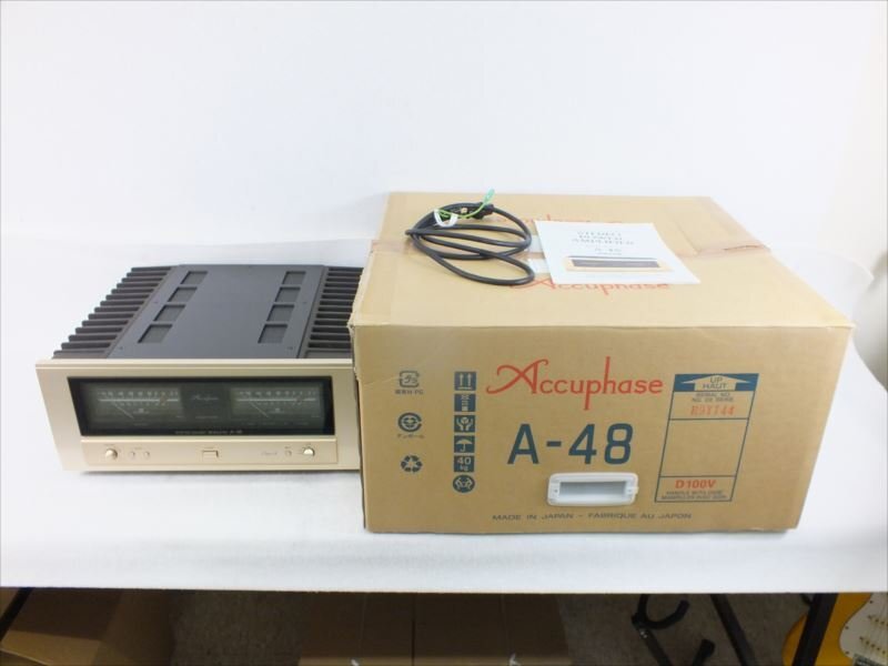 アンプ Accuphase アキュフェーズ A-48