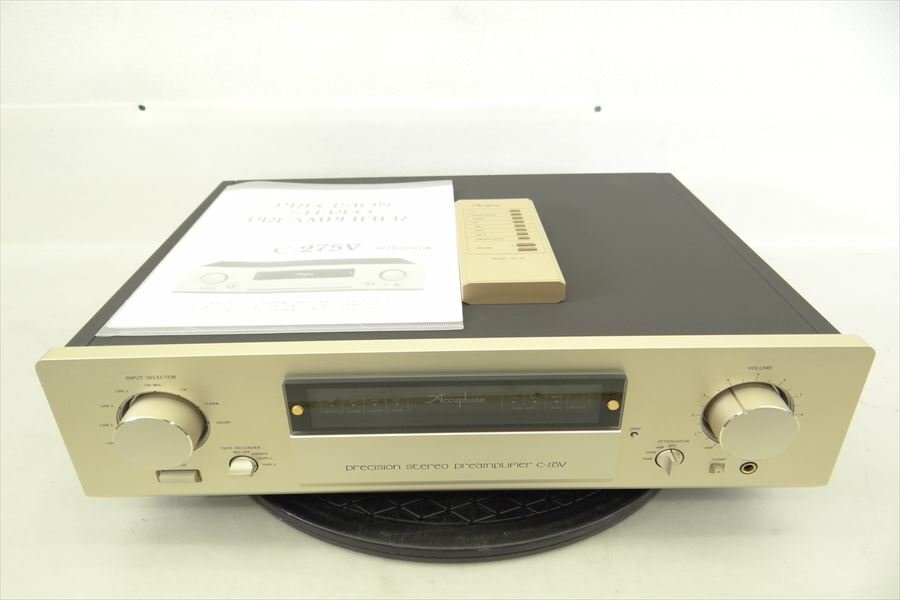 アンプ Accuphase アキュフェーズ C-275V