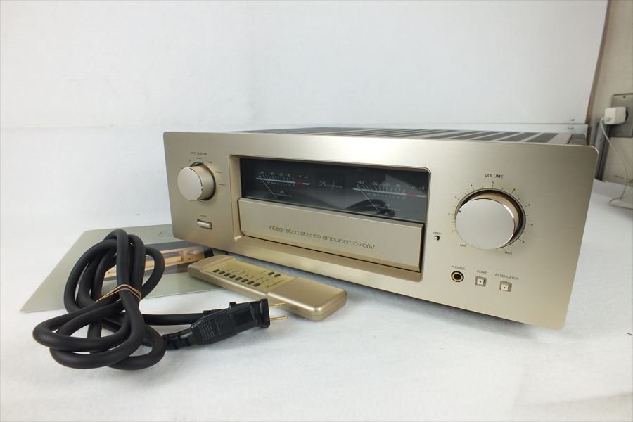 アンプ Accuphase アキュフェーズ E-406V