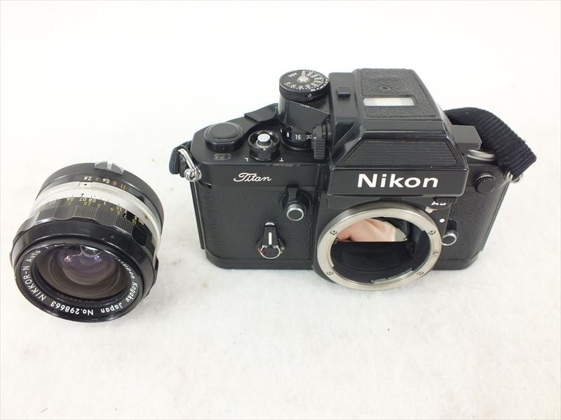 フィルム一眼レフ Nikon ニコン Titan F2T NKKOR-N Auto 1:2.8 24mm