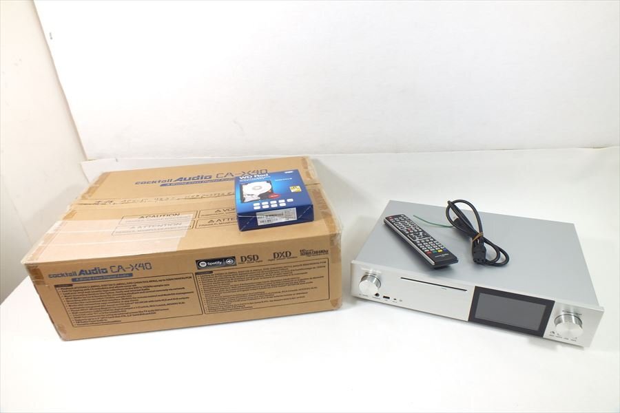 ミュージックサーバー Cocktail Audio カクテルオーディオ CA-X40 