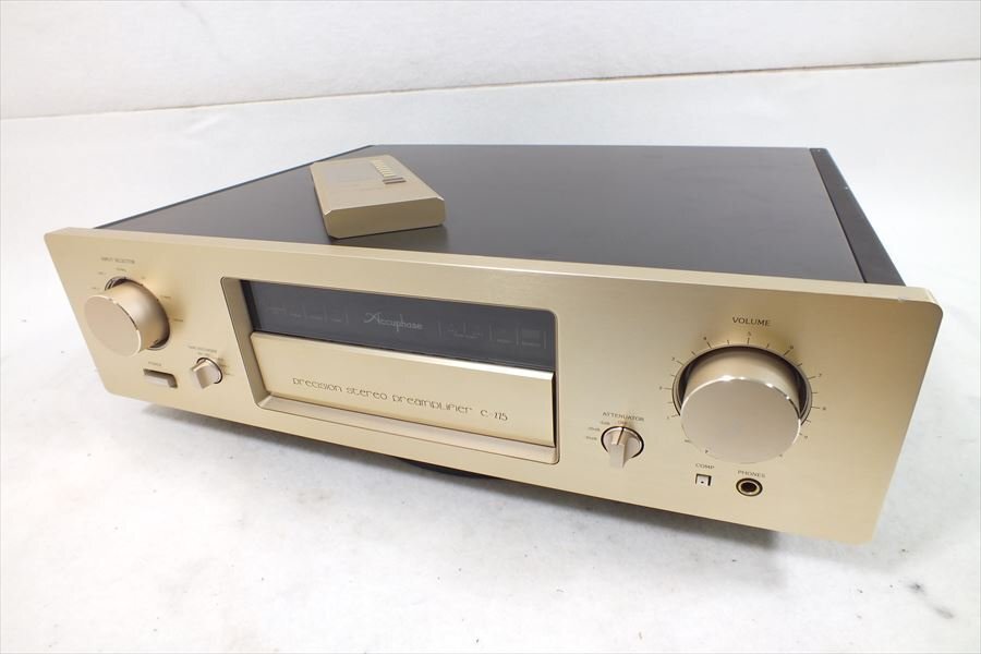 プリアンプ Accuphase アキュフェーズ C-275 AD-275