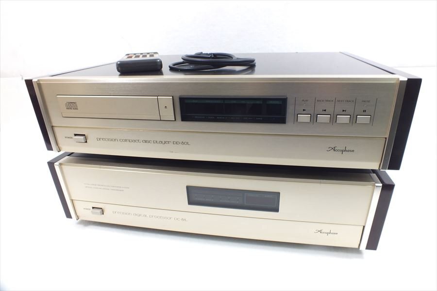 CDプレーヤー Accuphase アキュフェーズ DP-80L DC-81L