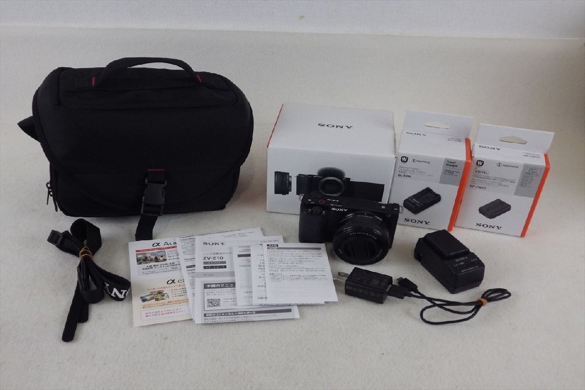 ミラーレス一眼 SONY ソニー ZV-E10 E 3.5-5.6/PZ 16-50