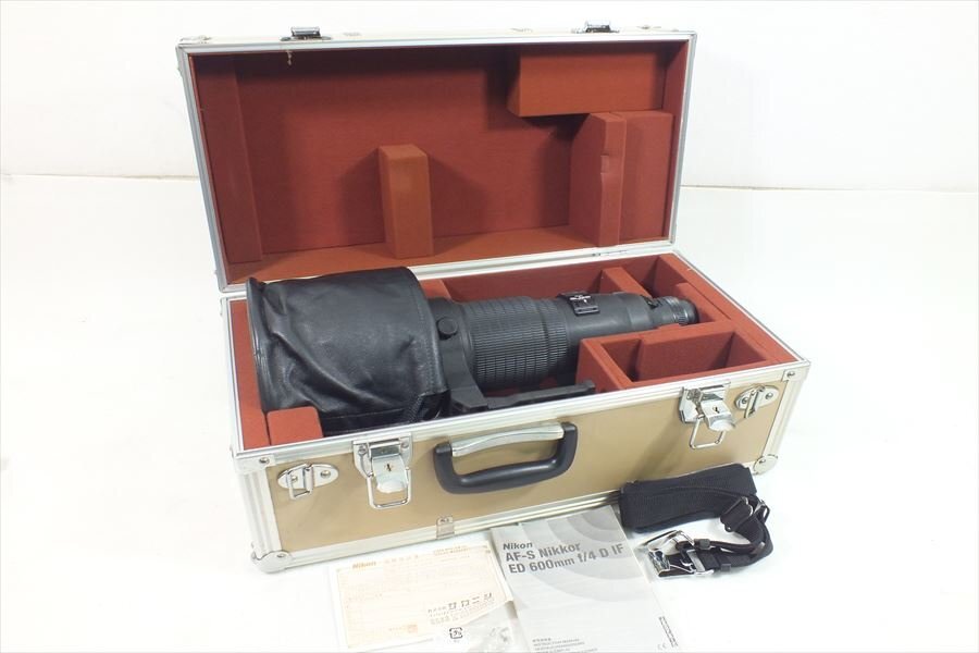 レンズ Nikon ニコン ED AF-S 600mm 1:4D