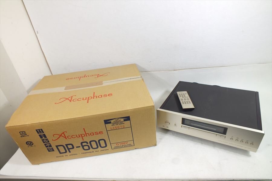 SACDプレーヤー Accuphase アキュフェーズ DP-600