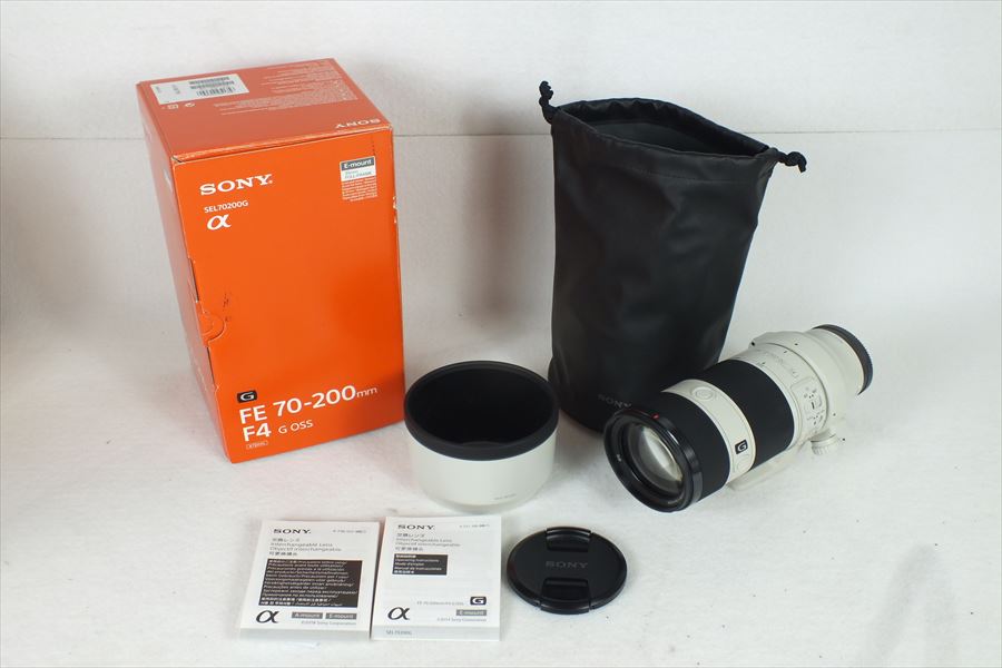レンズ SONY ソニー SEL70200G FE 4/70-200 G