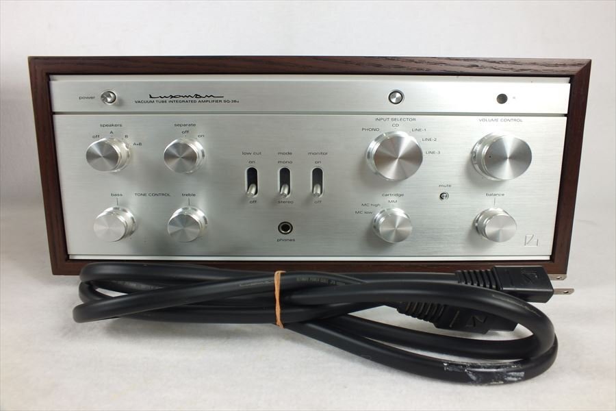 アンプ LUXMAN ラックスマン SQ-38u