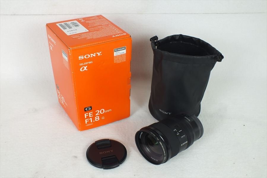 レンズ SONY ソニー SEL20F18G FE 1.8/20G 