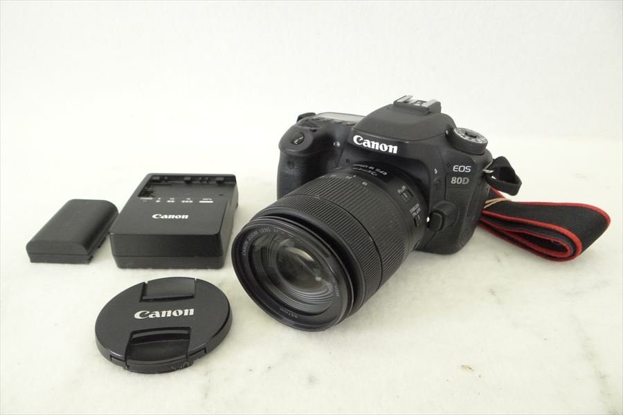 デジタル一眼レフ Canon キャノン EOS 80D  EF-S 18-135 3.5-5.6 IS