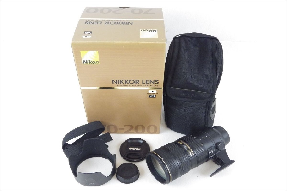 レンズ Nikon ニコン AF-S 70-200mm 1:2.8 GII ED 