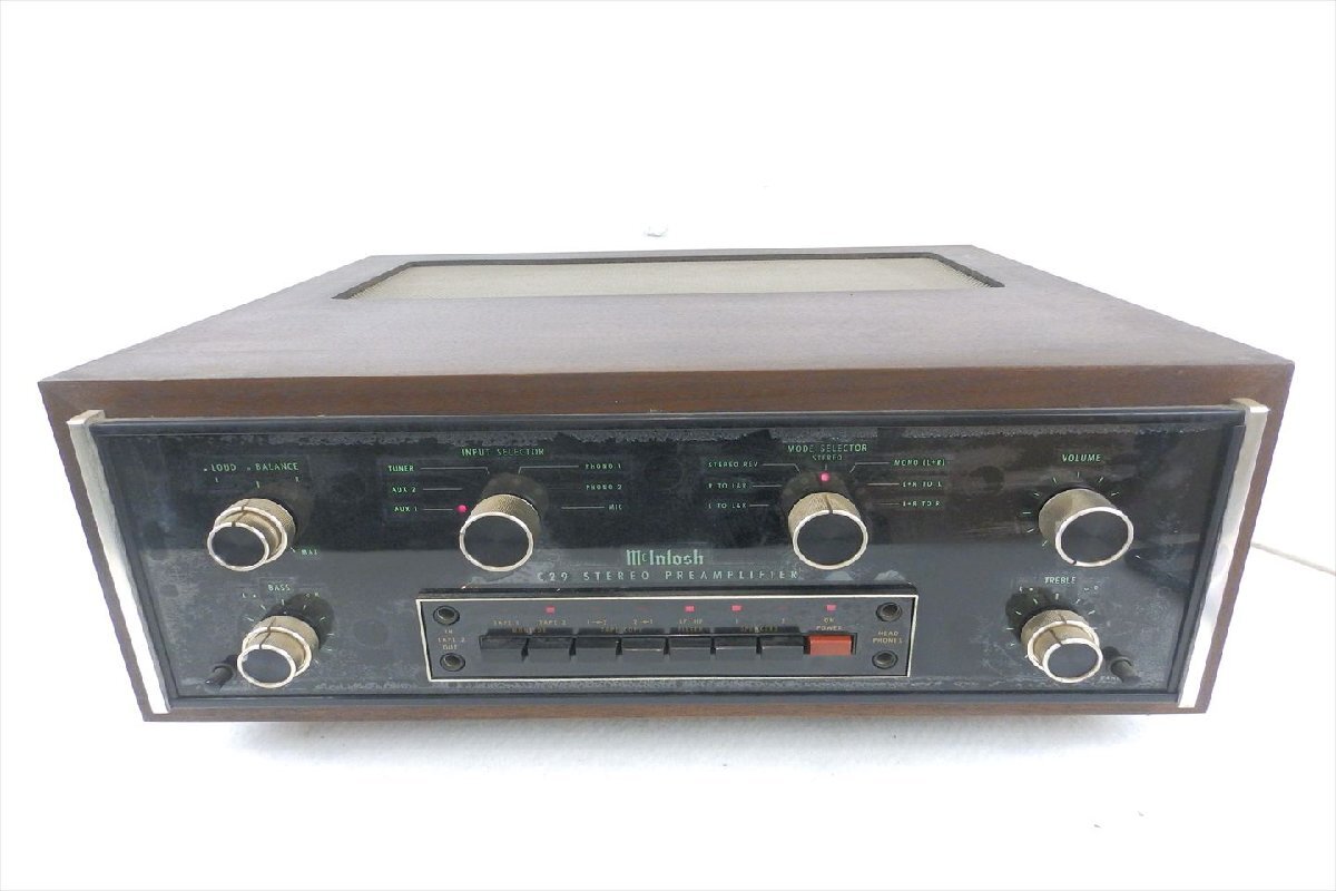 アンプ McIntosh マッキントッシュ C29