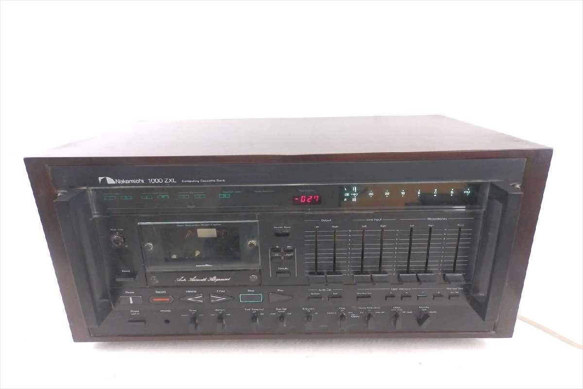 カセットデッキ Nakamichi ナカミチ 1000ZXL