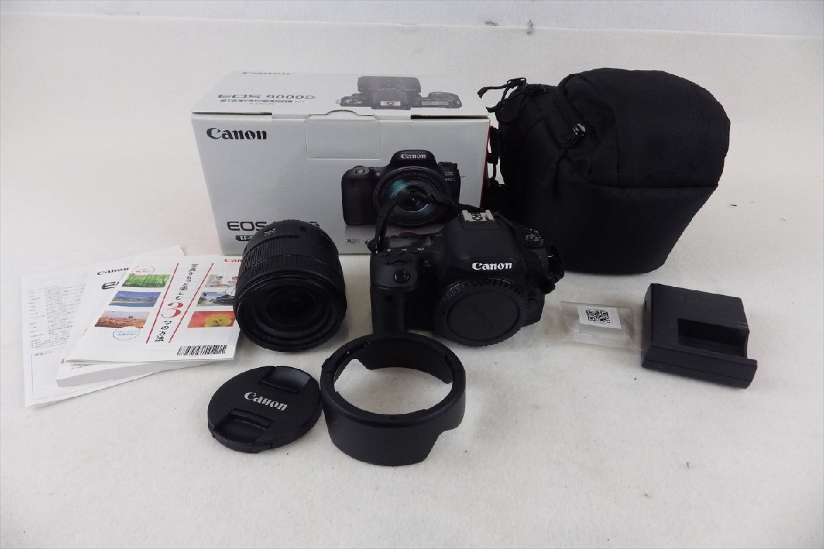 デジタル一眼レフ Canon キャノン 9000D EF-S 18-135mm 1:3.5-5.6 IS USM