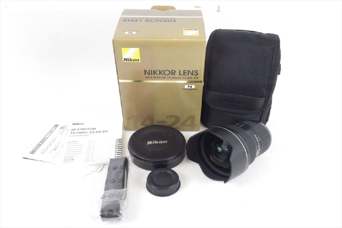 レンズ Nikon ニコン AF-S NIKKOR 14-24mm 1:2.8 G ED