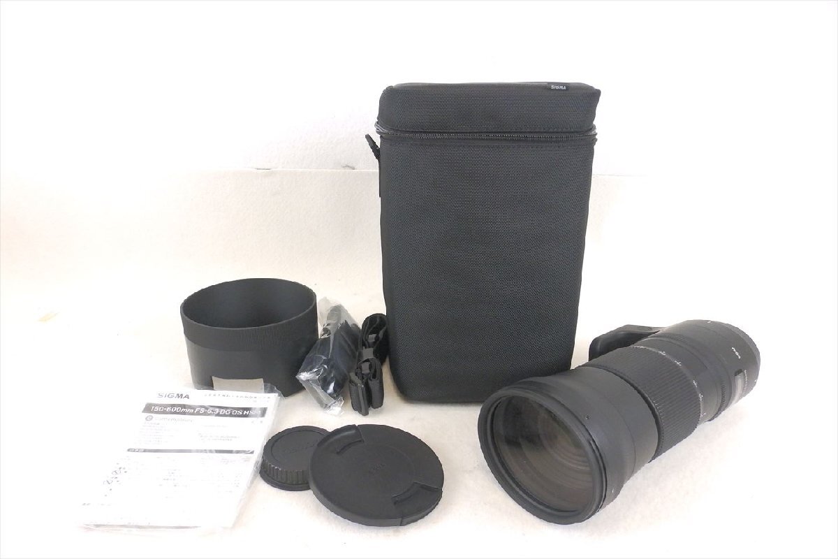 レンズ SIGMA シグマ 150-600 5-6.3DG