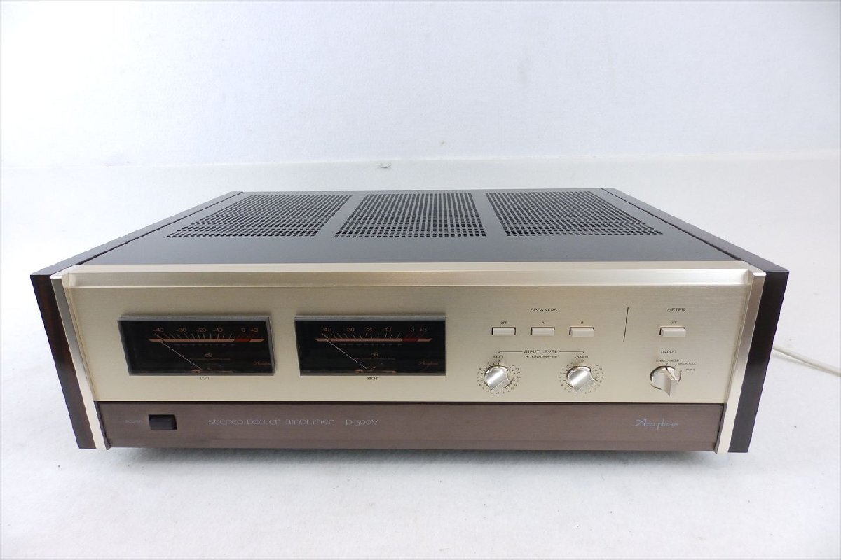 アンプ Accuphase アキュフェーズ P-300V