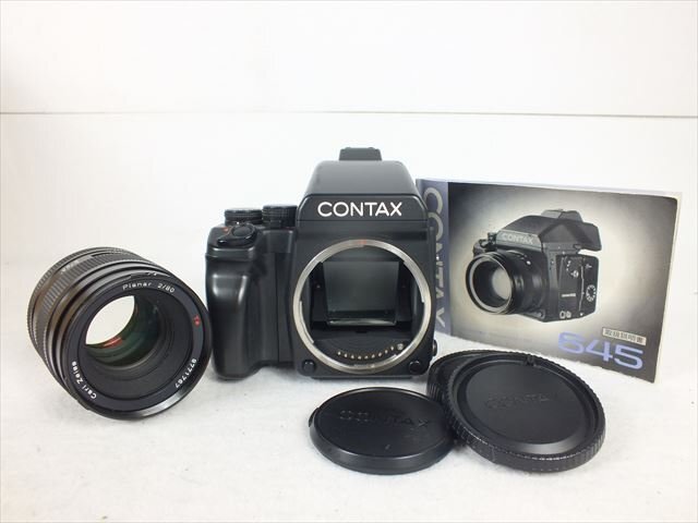 中判カメラ CONTAX コンタックス 645 Carl Zeiss Planar 2/80 T