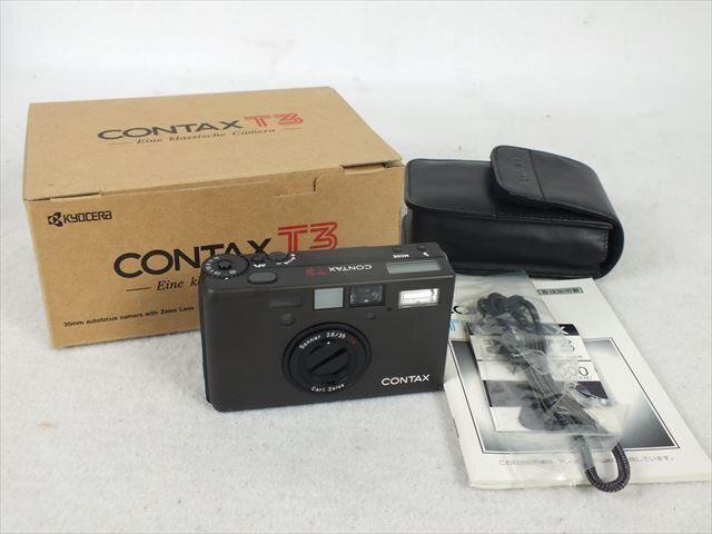 コンパクトカメラ CONTAX コンタックス T3
