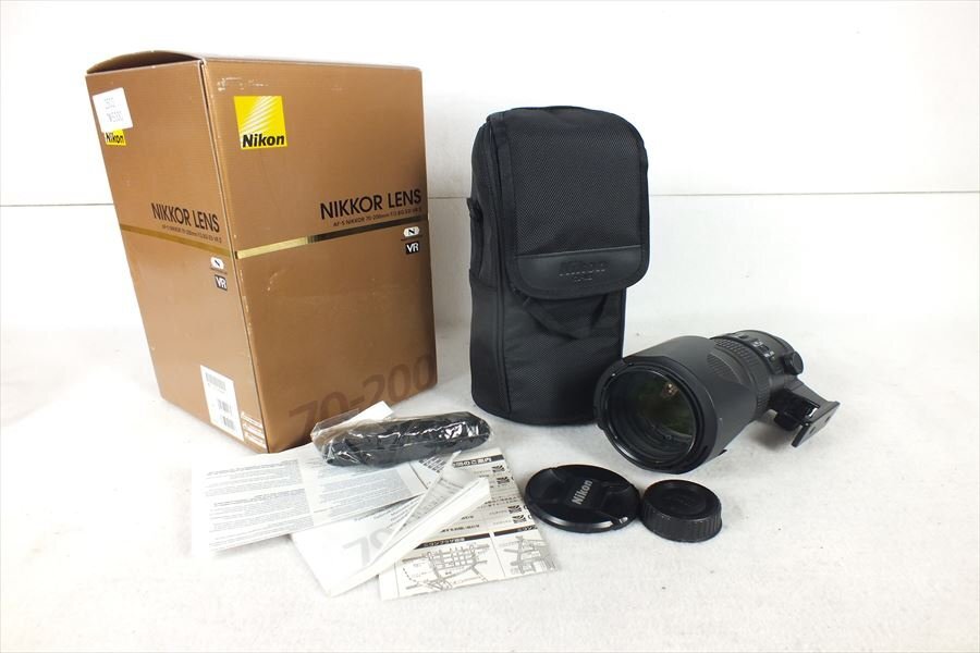 レンズ Nikon ニコン AF-S 70-200mm 1:2.8G ED VRII