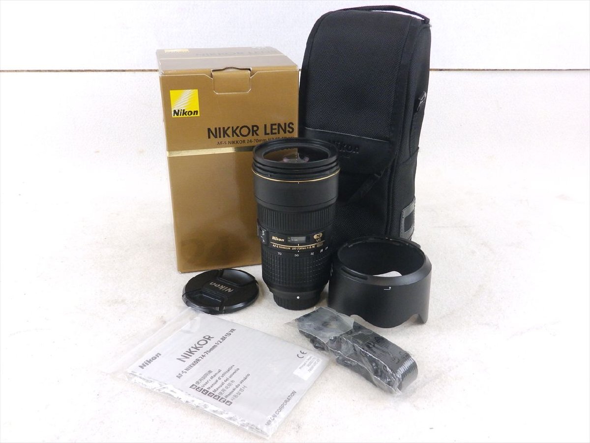 レンズ Nikon ニコン AF-S NIKOR 24-70mm 2.8 E ED